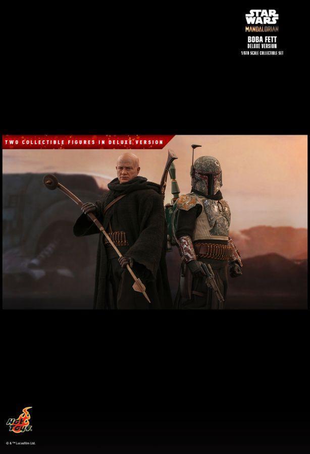 HOTTMS034 Star Wars: The Mandalorian - Boba Fett Deluxe 1:6 Scale 12" Action Figure - Hot Toys - Titan Pop Culture