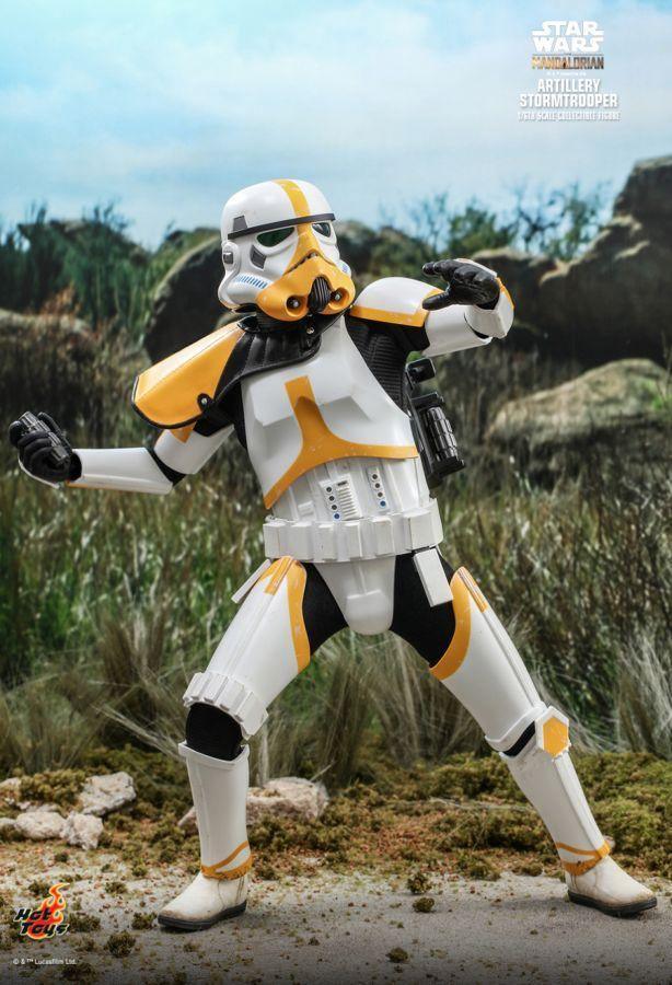 HOTTMS047 Star Wars: The Mandalorian - Artillery Stormtrooper 1:6 Scale 12" Action Figure - Hot Toys - Titan Pop Culture