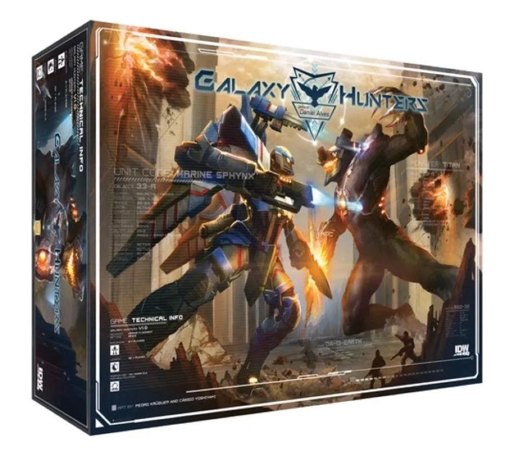 IDW01533 Galaxy Hunters - Board Game - IDW Games - Titan Pop Culture