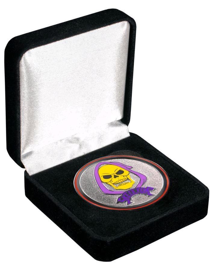 IKO1689 Masters of the Universe - Skeletor Challenge Coin - Ikon Collectables - Titan Pop Culture