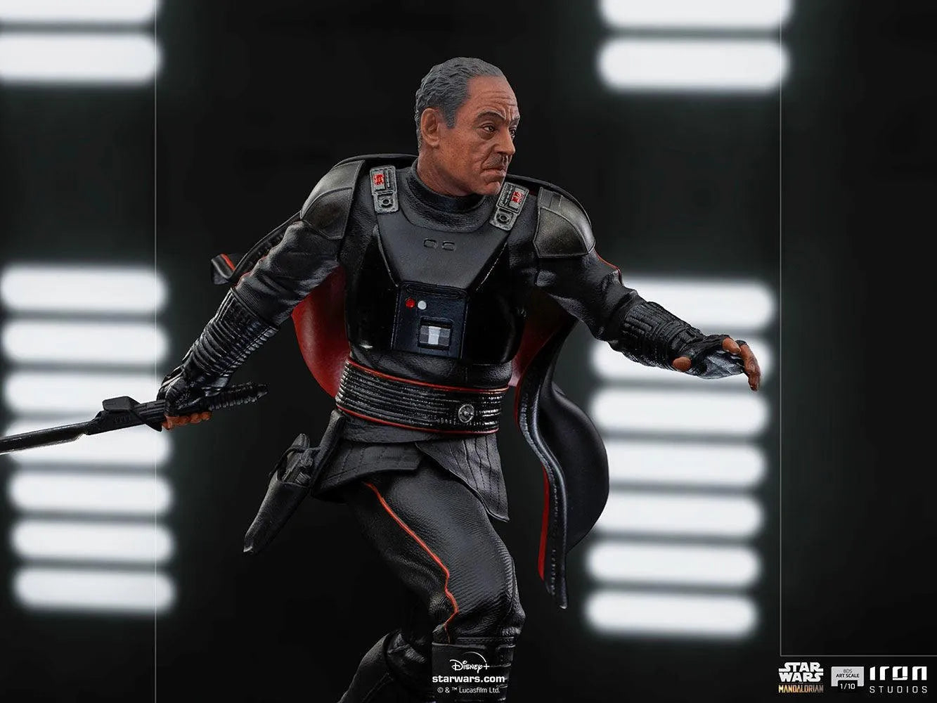 IRO27993 Star Wars: The Mandalorian - Moff Gideon 1:10 Scale Statue - Iron Studios - Titan Pop Culture