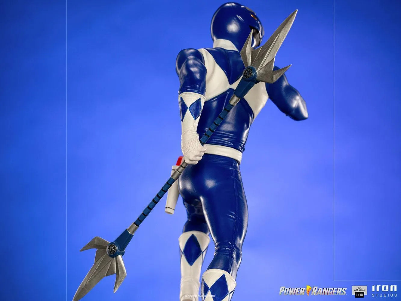 IRO28167 Power Rangers - Blue Ranger 1:10 Scale Statue - Iron Studios - Titan Pop Culture