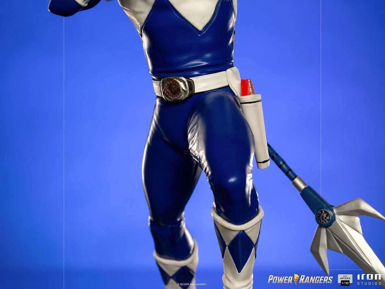 IRO28167 Power Rangers - Blue Ranger 1:10 Scale Statue - Iron Studios - Titan Pop Culture