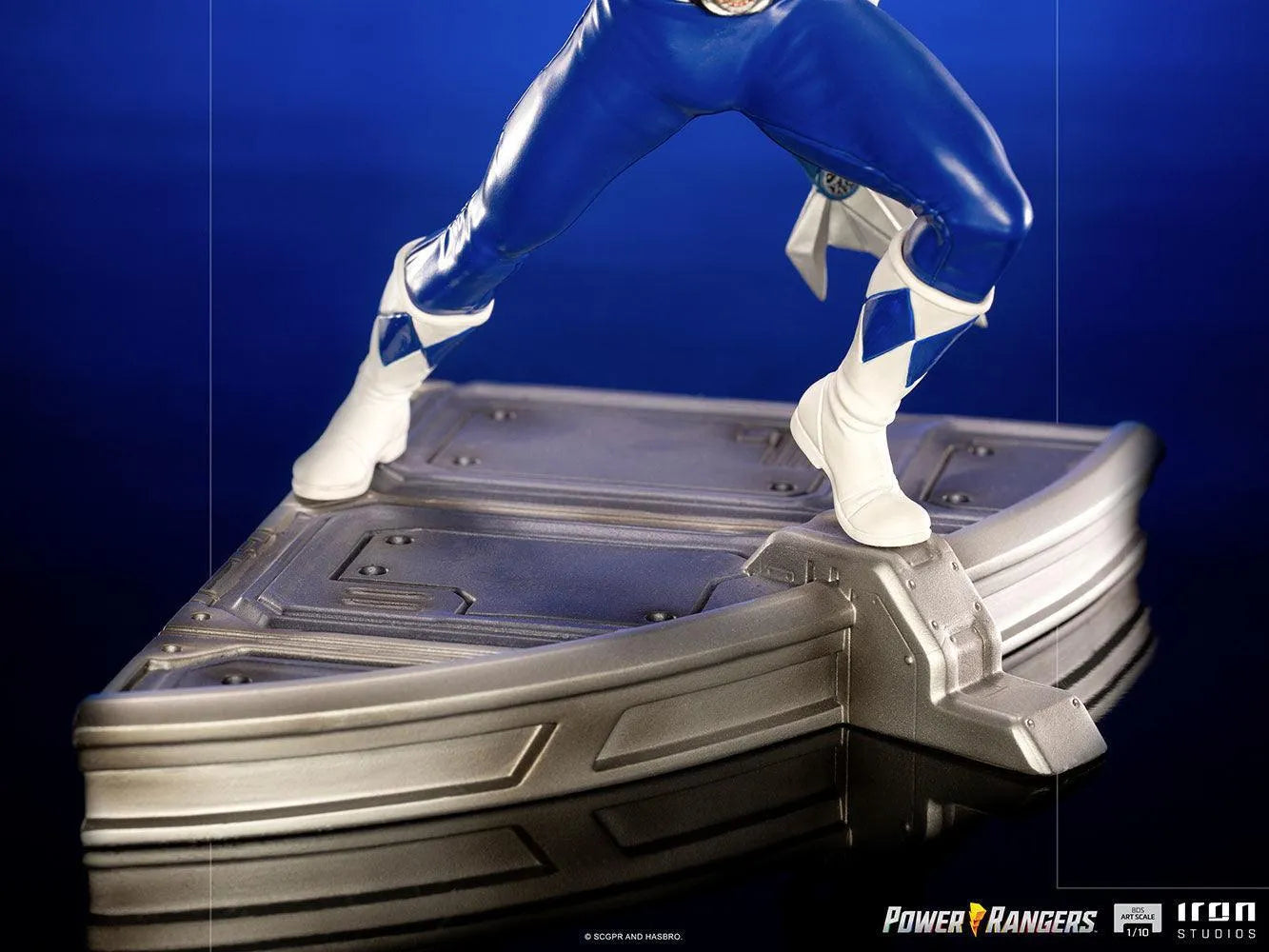 IRO28167 Power Rangers - Blue Ranger 1:10 Scale Statue - Iron Studios - Titan Pop Culture