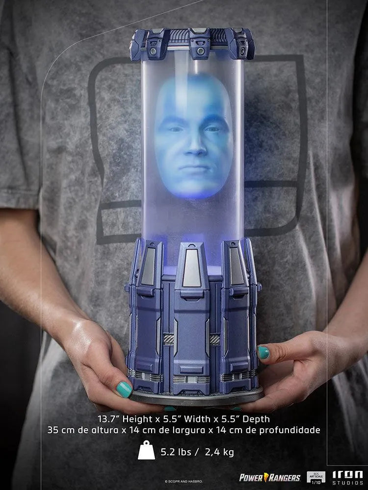 IRO28211 Power Rangers - Zordon 1:10 Scale Statue - Iron Studios - Titan Pop Culture