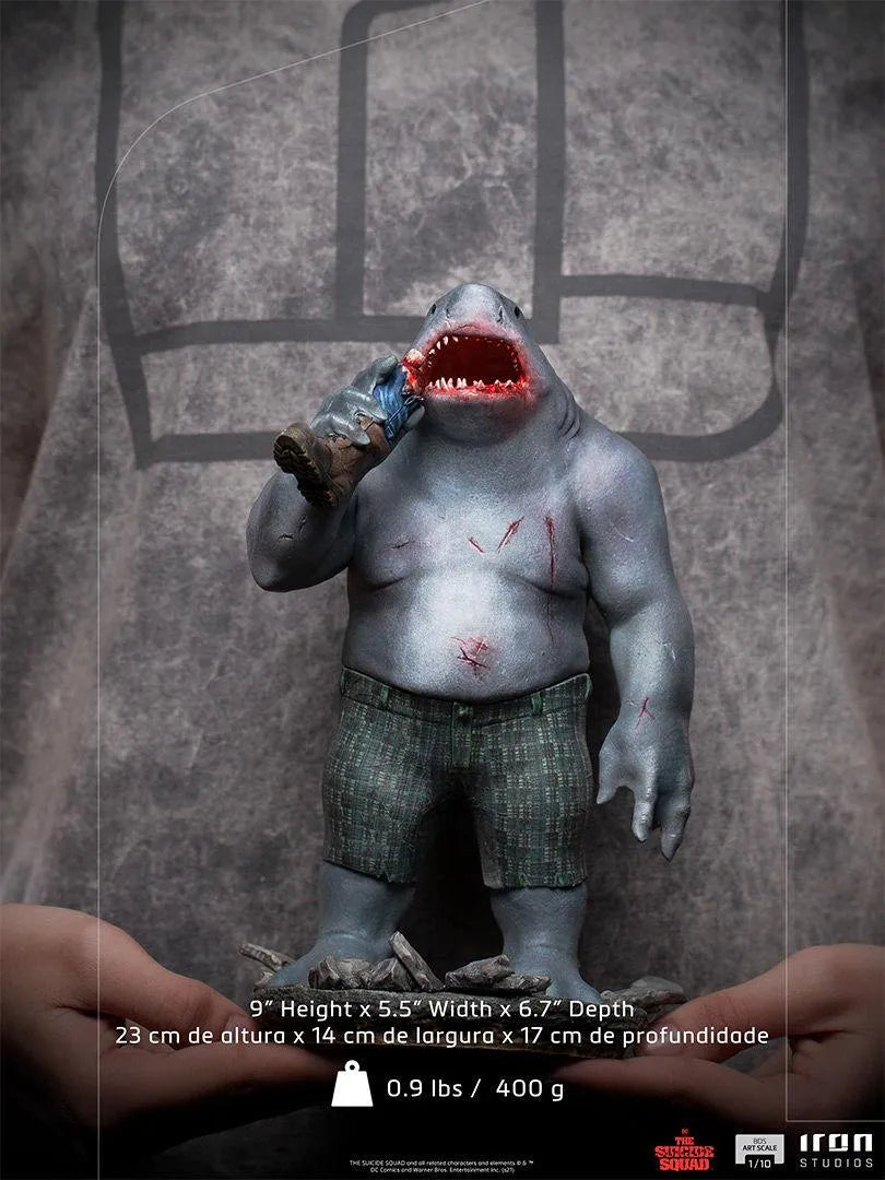 IRO28372 The Suicide Squad - King Shark 1:10 Scale Statue - Iron Studios - Titan Pop Culture