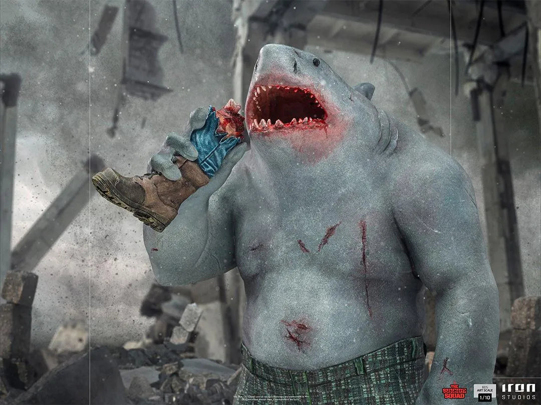 IRO28372 The Suicide Squad - King Shark 1:10 Scale Statue - Iron Studios - Titan Pop Culture