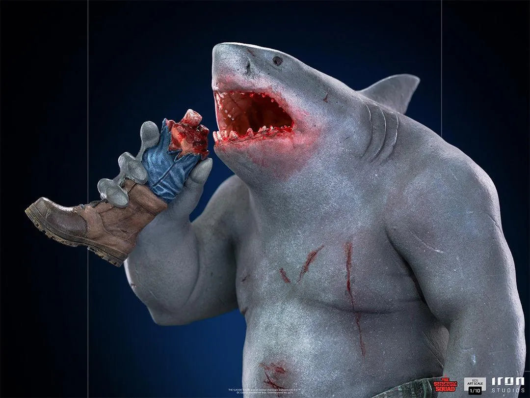 IRO28372 The Suicide Squad - King Shark 1:10 Scale Statue - Iron Studios - Titan Pop Culture