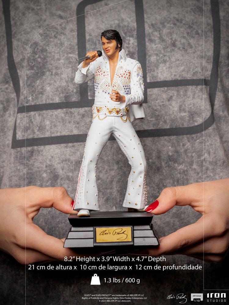 IRO28853 Elvis Presley - 1973 Aloha Eagle 1:10 Scale Statue - Iron Studios - Titan Pop Culture