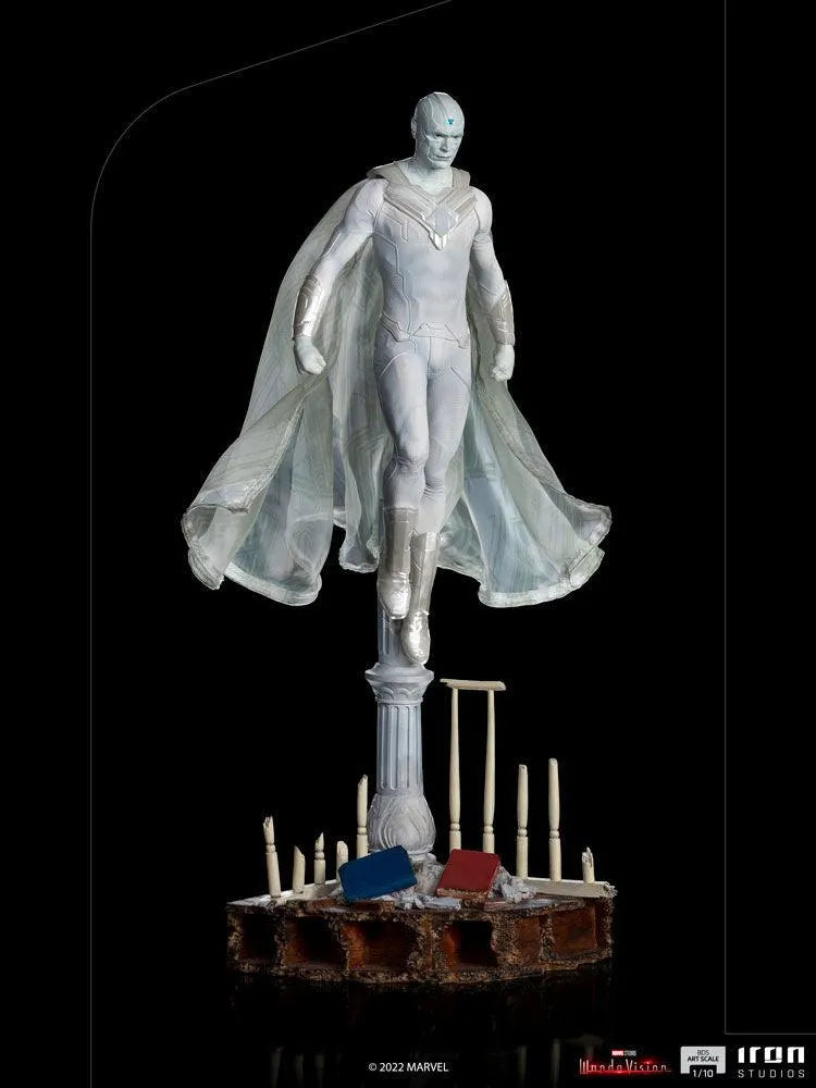 IRO29096 WandaVision - White Vision 1:10 Scale Statue - Iron Studios - Titan Pop Culture