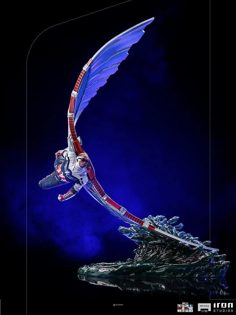 IRO29515 Falcon and the Winter Soldier - Sam Wilson Deluxe 1:10 Scale Statue - Iron Studios - Titan Pop Culture