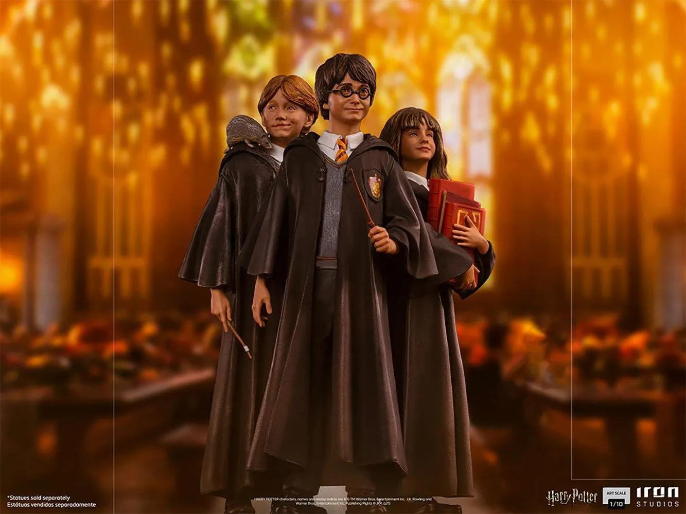 IRO35031 Harry Potter - Ron 20th Anniversary 1:10 Scale Statue - Iron Studios - Titan Pop Culture
