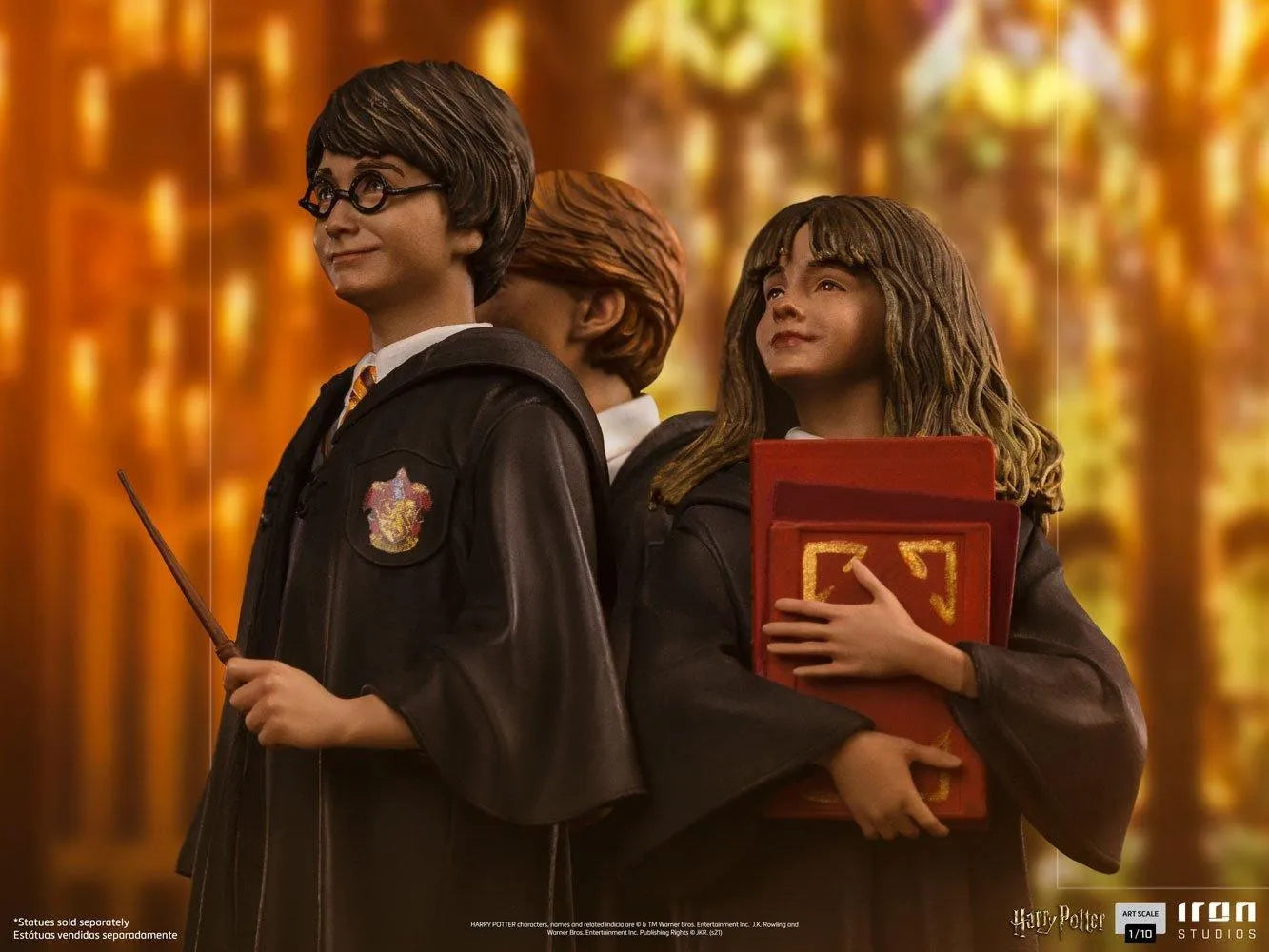 IRO35031 Harry Potter - Ron 20th Anniversary 1:10 Scale Statue - Iron Studios - Titan Pop Culture