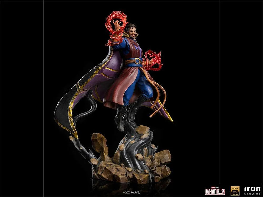 IRO50904 What If - Strange Supreme Deluxe 1:10 Scale Statue - Iron Studios - Titan Pop Culture