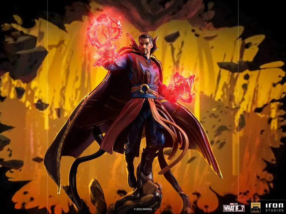 IRO50904 What If - Strange Supreme Deluxe 1:10 Scale Statue - Iron Studios - Titan Pop Culture