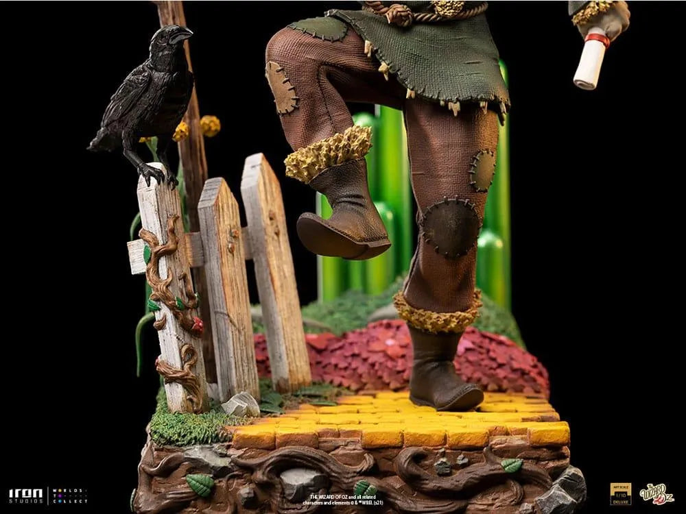 IRO51321 Wizard of Oz - Scarecrow Deluxe 1:10 Scale Statue - Iron Studios - Titan Pop Culture