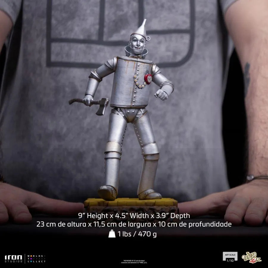 IRO51376 Wizard of Oz - Tin Man 1:10 Scale Statue - Iron Studios - Titan Pop Culture