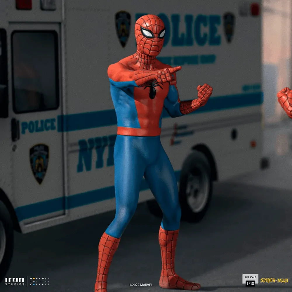 IRO51864 Spider-Man (TV 1967) - Spider-Man 1:10 Scale Statue - Iron Studios - Titan Pop Culture