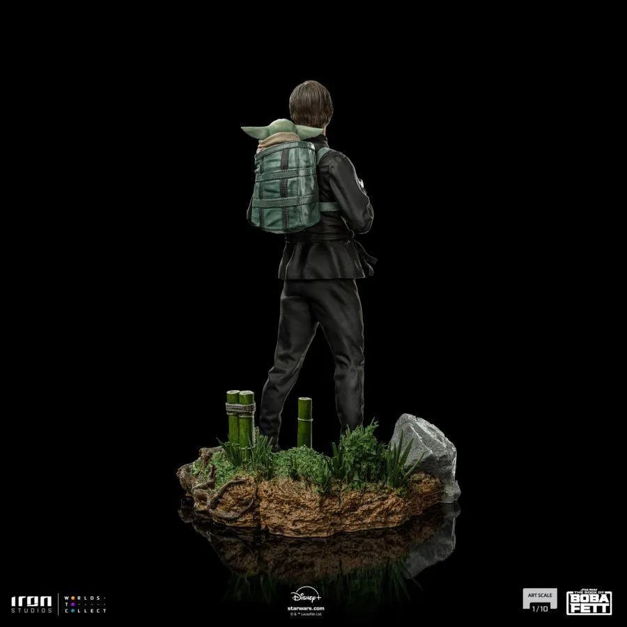 IRO52502 Star Wars: Book of Boba Fett - Luke and Grogu Training 1:10 Scale Statue - Iron Studios - Titan Pop Culture