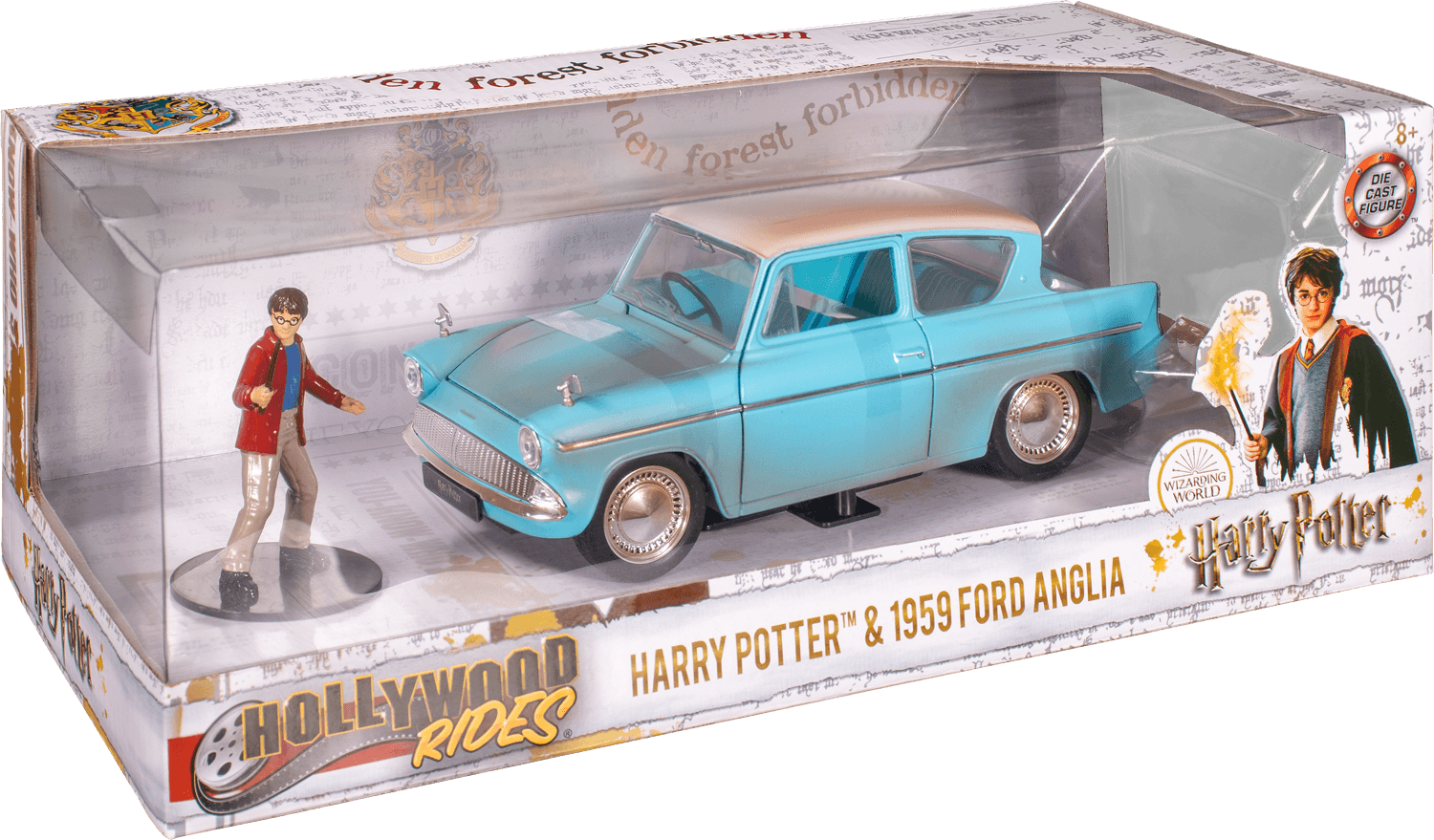 Model car group Harry Potter 1959 Ford Anglia 1:24