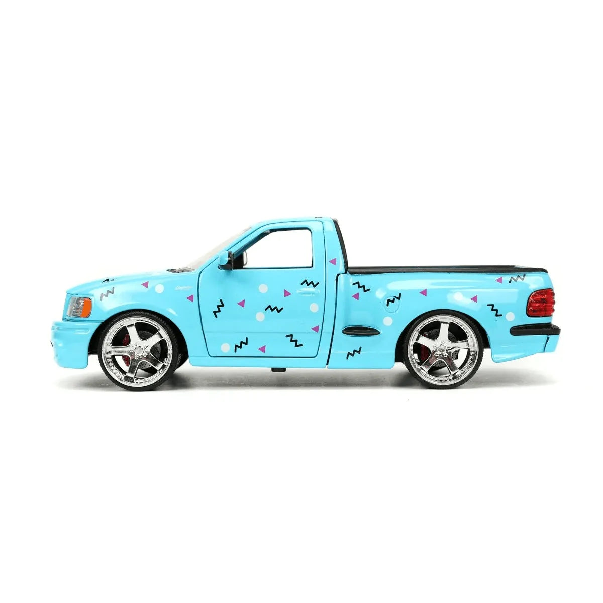 JAD31378 I Love The - 90's 1999 Ford F150 SVT 1:24 Scale - Jada Toys - Titan Pop Culture