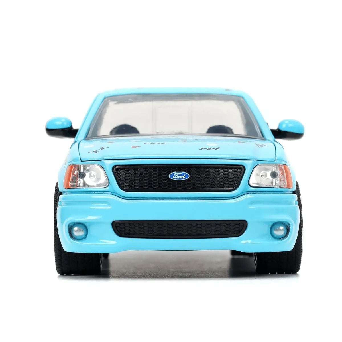 JAD31378 I Love The - 90's 1999 Ford F150 SVT 1:24 Scale - Jada Toys - Titan Pop Culture