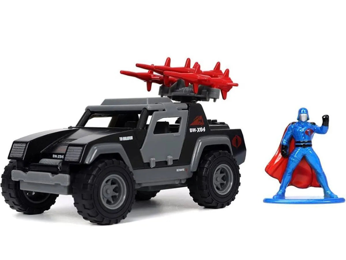 JAD33085 G.I. Joe - Cobra Commander & Stinger 1:32 Scale Hollywood Ride - Jada Toys - Titan Pop Culture