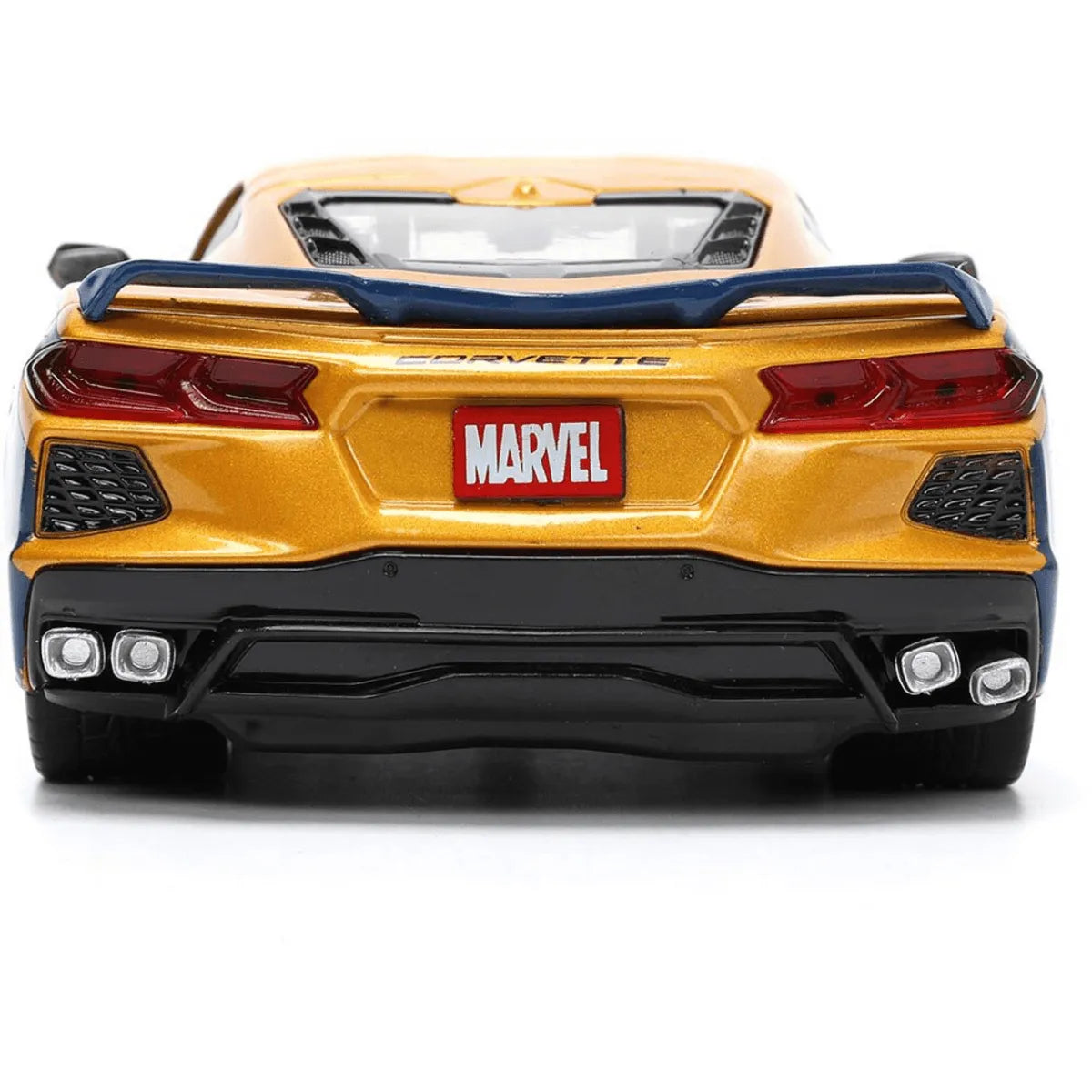 JAD33354 Marvel Comics - Wolverine & 2020 Chevy Corvette 1:24 Scale - Jada Toys - Titan Pop Culture