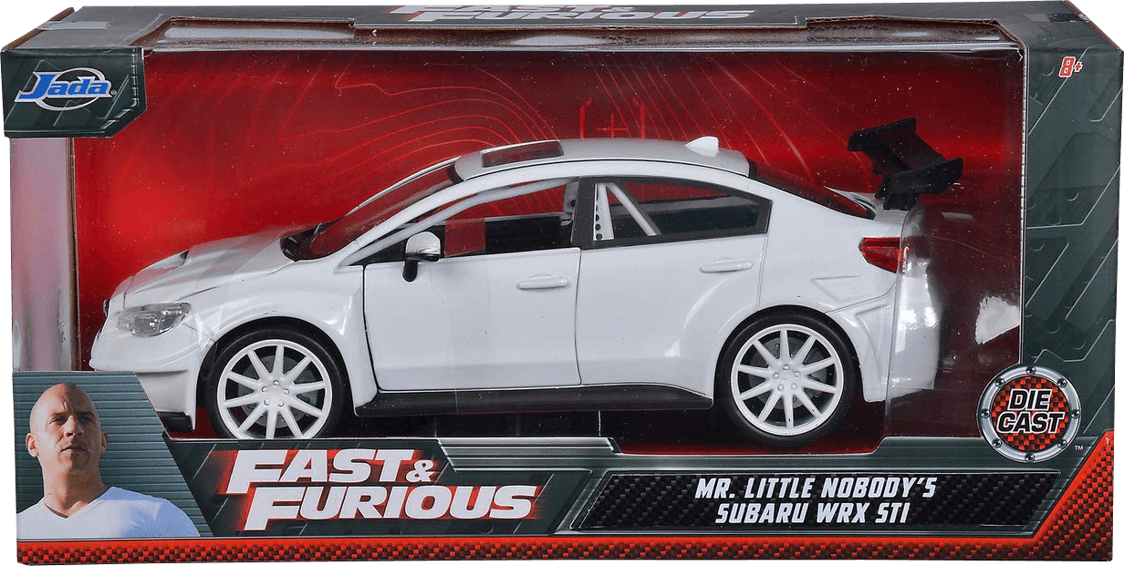 JAD98296 Fast and Furious 8 - Mr Little Nobody's Subaru WRX STI 1:24 Scale Hollywood Ride - Jada Toys - Titan Pop Culture