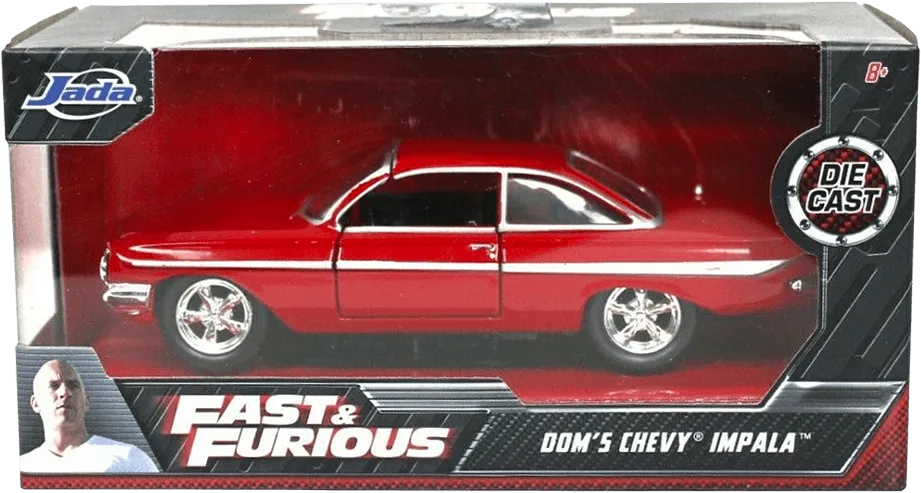JAD98304 Fast and Furious - FF8 1961 Chevy Impala 1:32 Hollywood Ride - Jada Toys - Titan Pop Culture