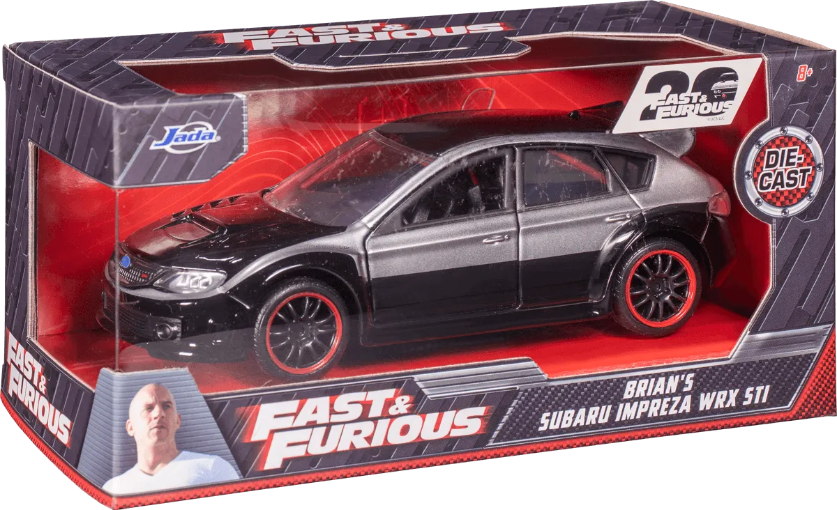 JAD98507 Fast and Furious - Subaru WRX STI Hatchback 1:32 Scale Hollywood Ride - Jada Toys - Titan Pop Culture