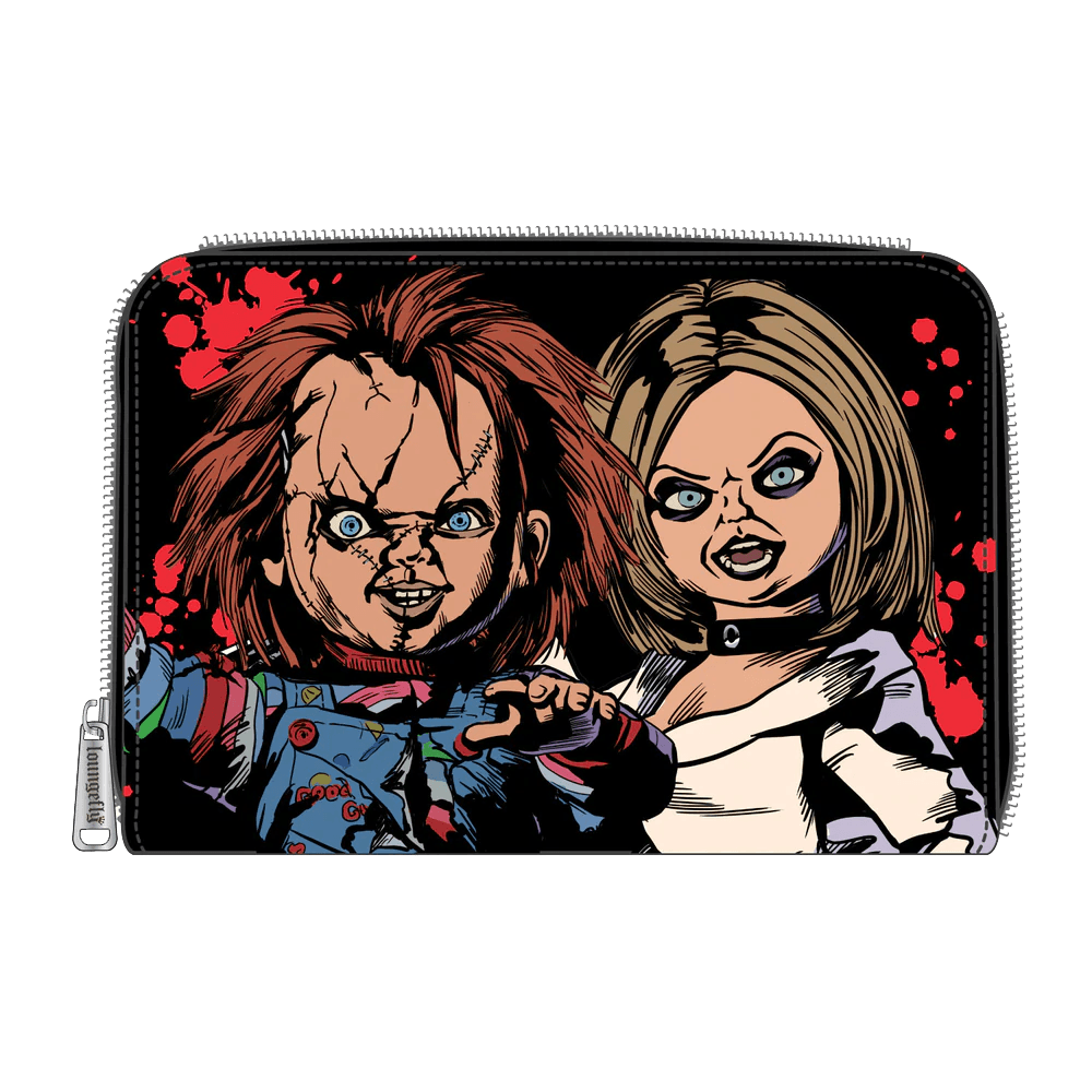LOUCKWA0003 Child's Play 4: Bride of Chucky - Bride of Chucky Zip Purse - Loungefly - Titan Pop Culture