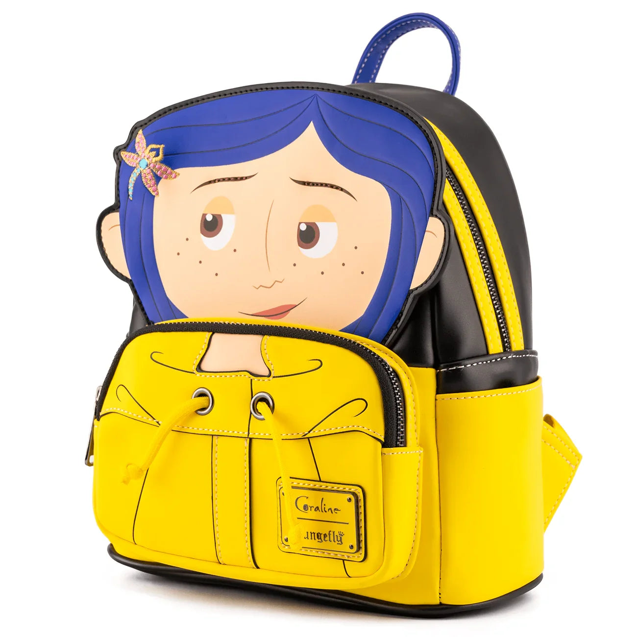 LOUCOBK0012 Coraline - Rain Coat Mini Backpack - Loungefly - Titan Pop Culture