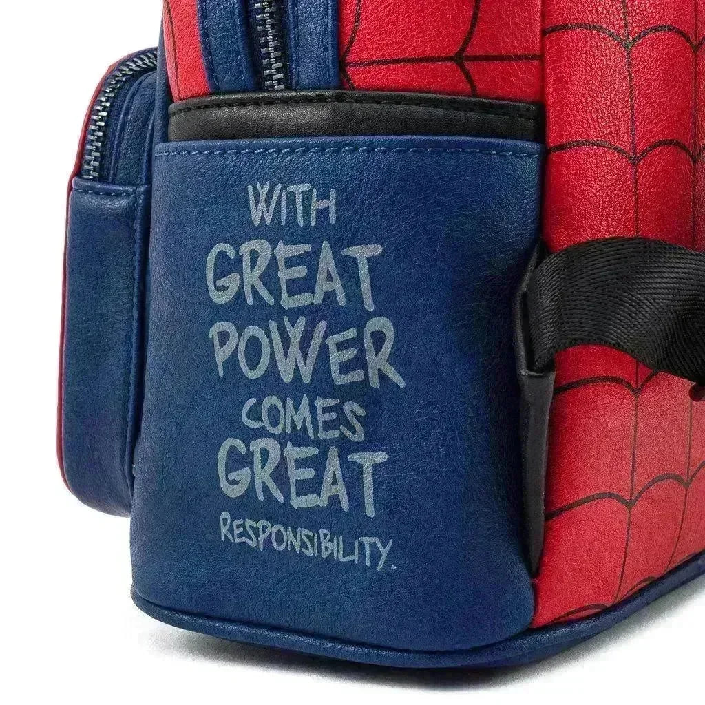 LOUMVBK0116 Marvel Comics - Spider-Man Classic Mini Backpack - Loungefly - Titan Pop Culture