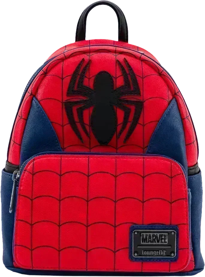 LOUMVBK0116 Marvel Comics - Spider-Man Classic Mini Backpack - Loungefly - Titan Pop Culture