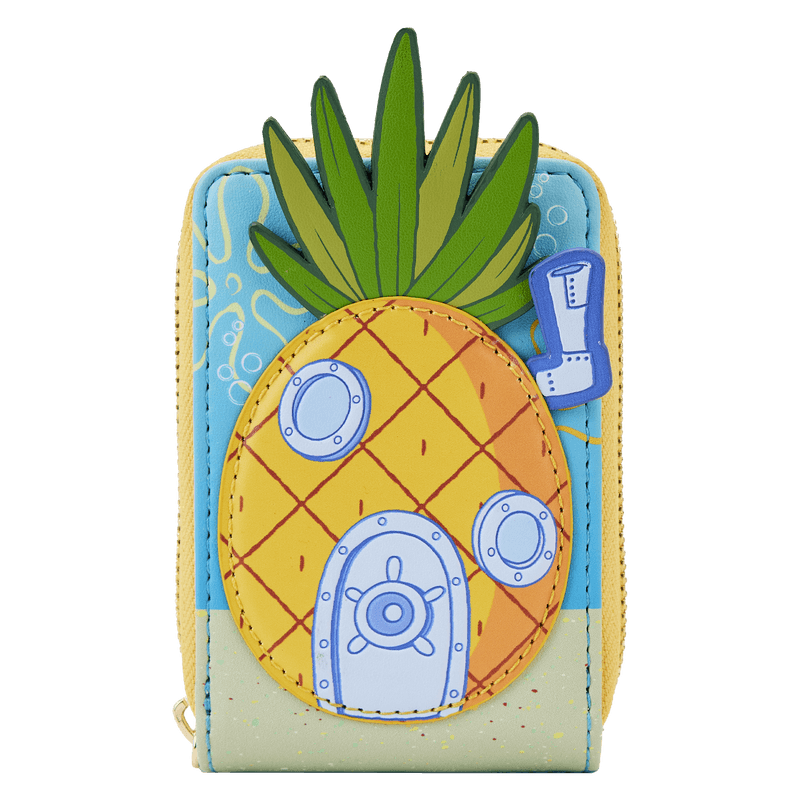 LOUNICWA0034 Spongebob Squarepants - Pineapple House Accordion Wallet - Loungefly - Titan Pop Culture