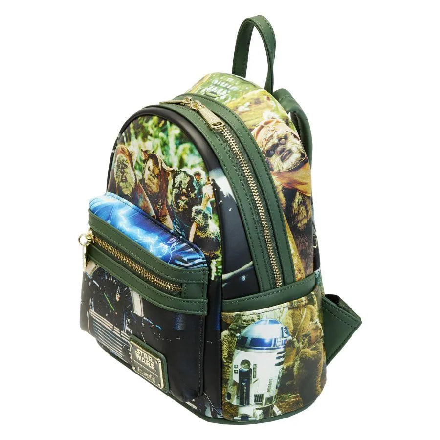 LOUSTBK0371 Star Wars: Return of the Jedi - Scenes Mini Backpack - Loungefly - Titan Pop Culture