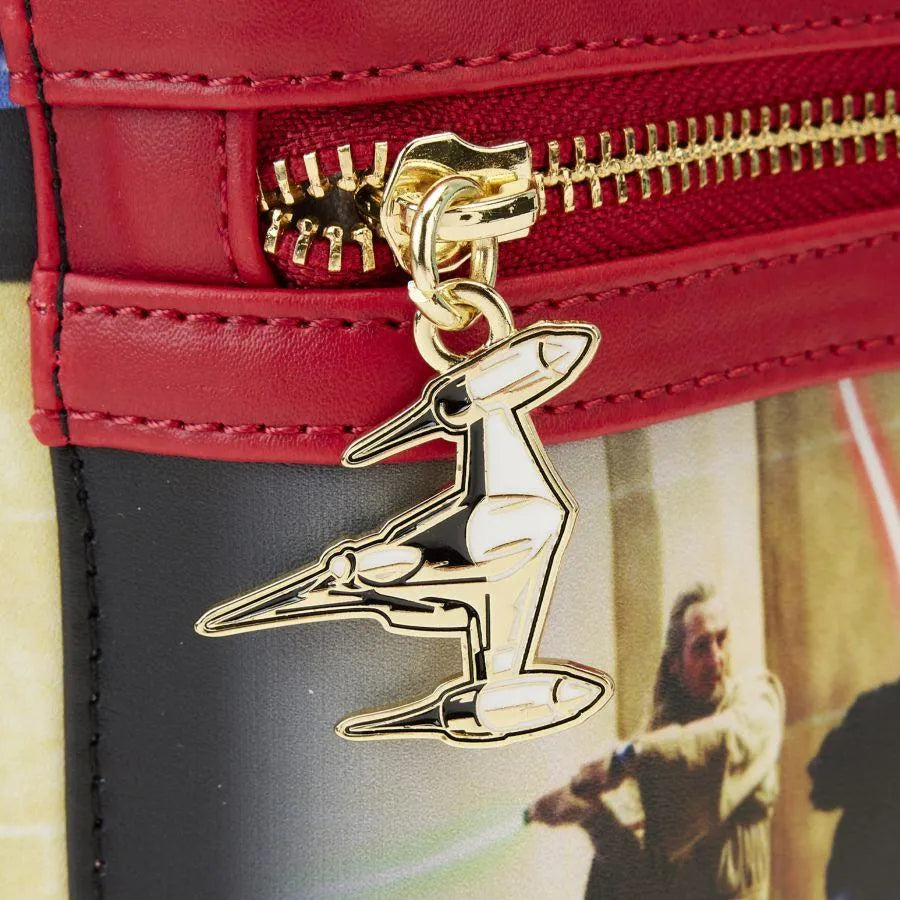 LOUSTBK0379 Star Wars: Episode One - The Phantom Menace - Scenes Mini Backpack - Loungefly - Titan Pop Culture