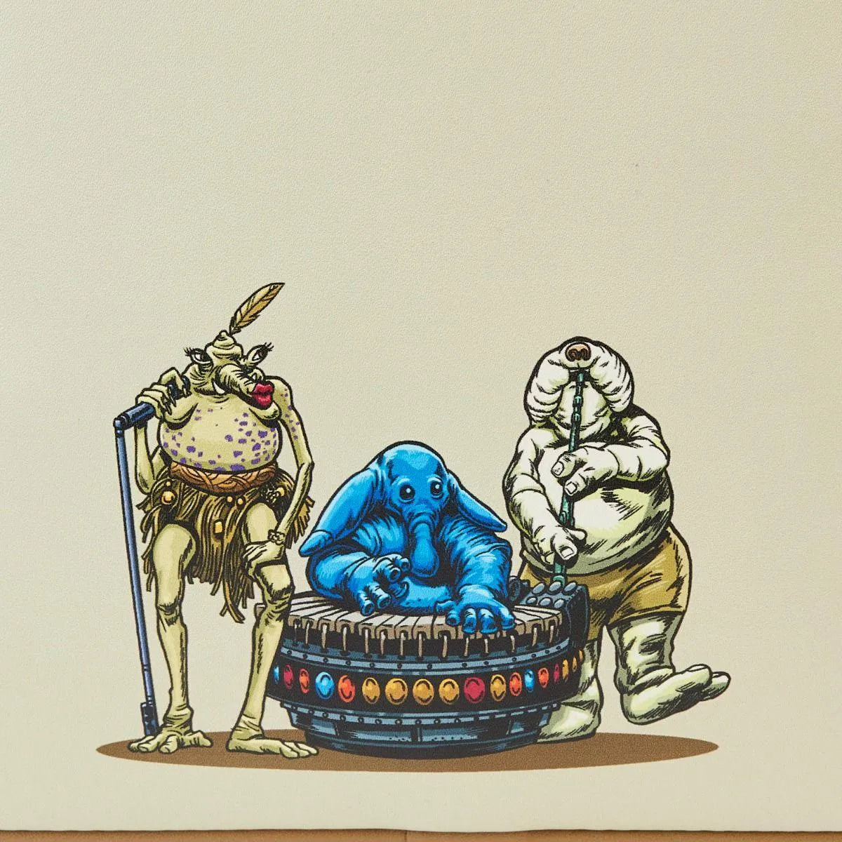 LOUSTBK0386 Star Wars - Return of the Jedi 40th Anniversary Jabbas Palace Mini Backpack - Loungefly - Titan Pop Culture