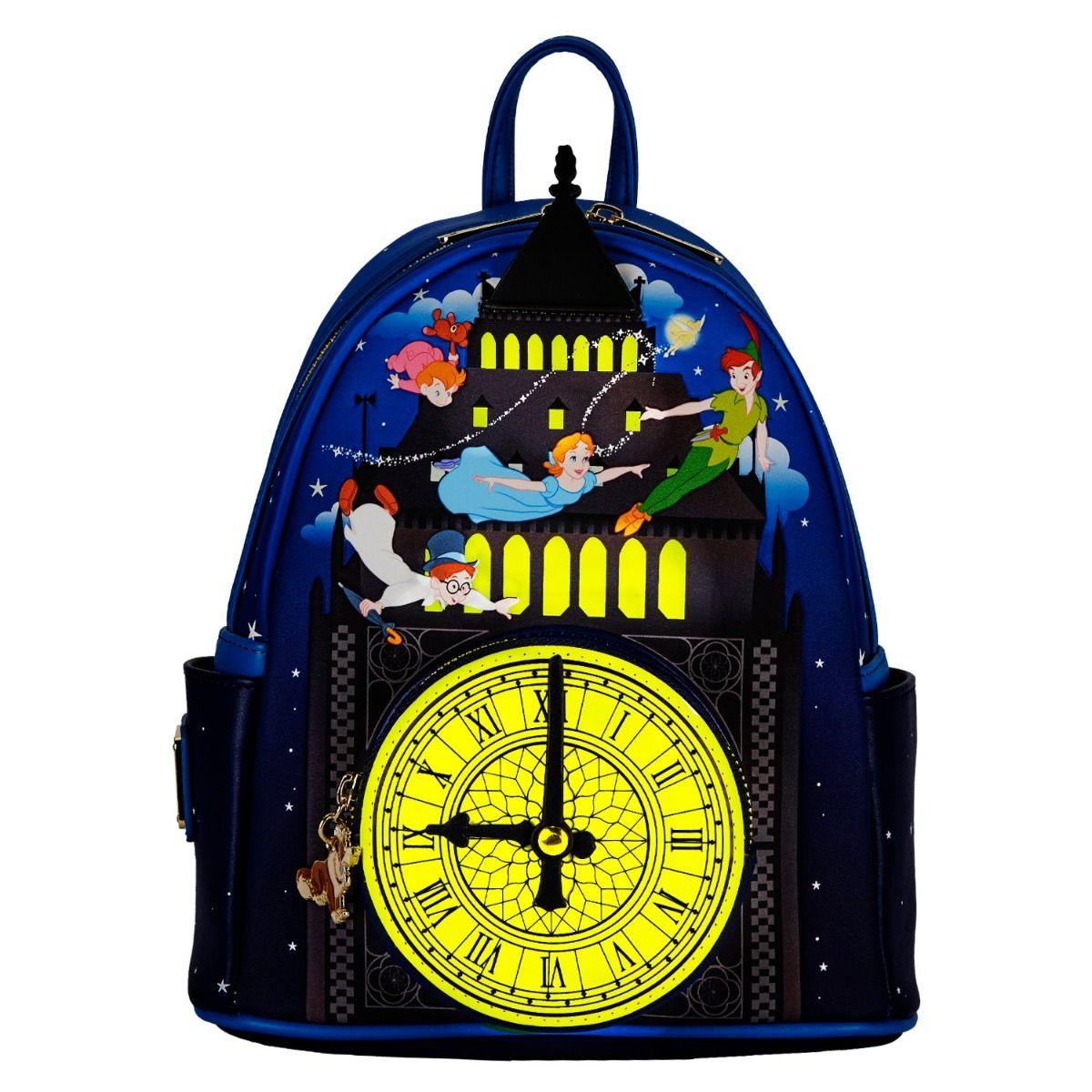 LOUWDBK2148 Peter Pan - Glow Clock Mini Backpack - Loungefly - Titan Pop Culture