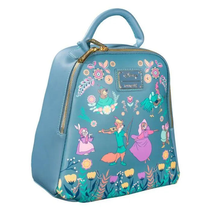 LOUWDBK2332 Robin Hood (1973) - Floral US Exclusive Mini Backpack - Loungefly - Titan Pop Culture