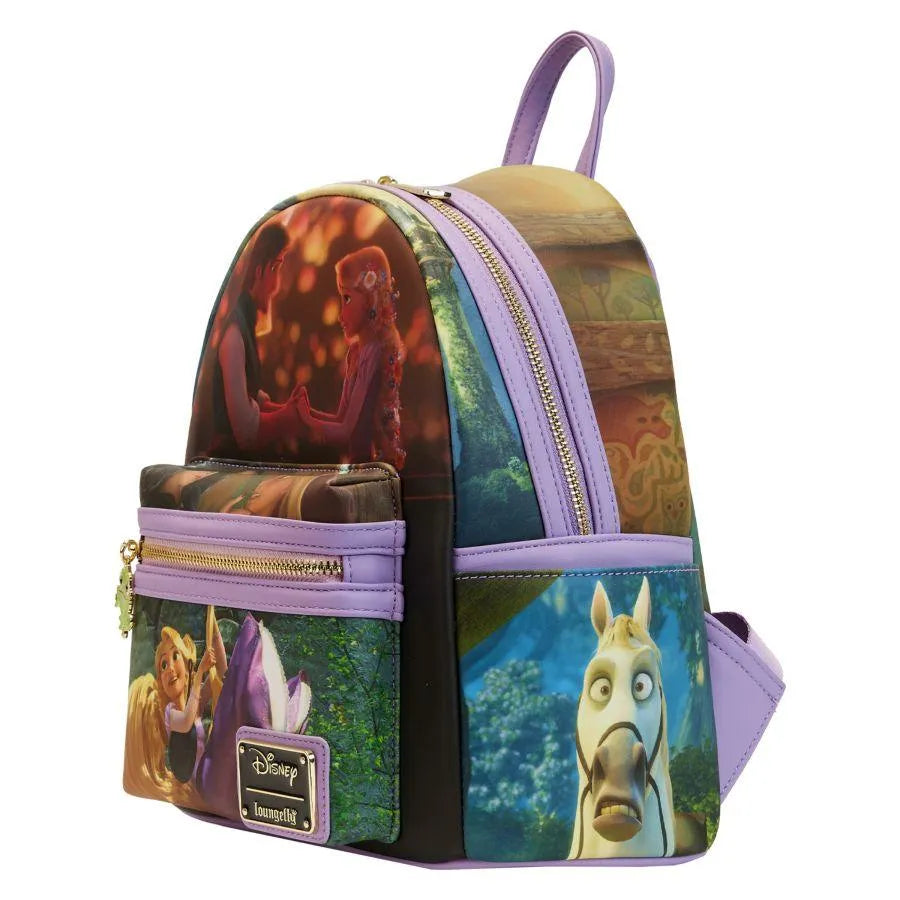 LOUWDBK2926 Tangled - Princess Scenes Mini Backpack - Loungefly - Titan Pop Culture