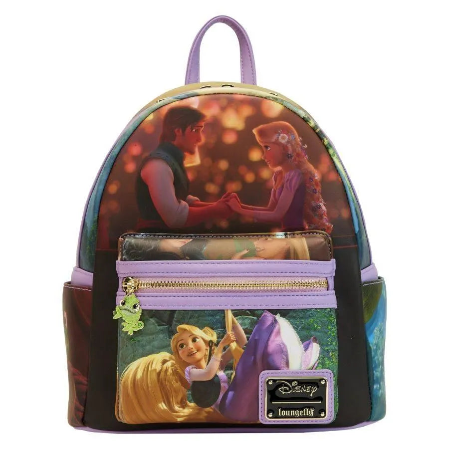 LOUWDBK2926 Tangled - Princess Scenes Mini Backpack - Loungefly - Titan Pop Culture