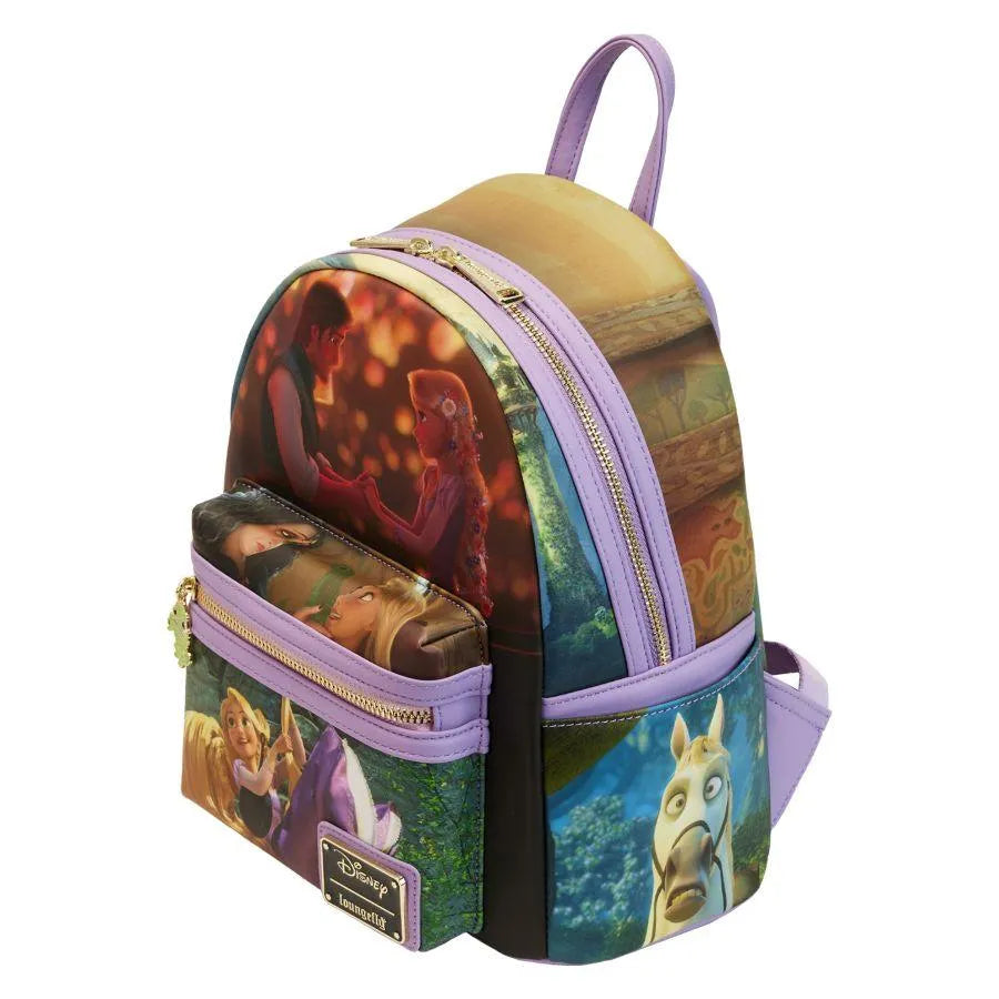 LOUWDBK2926 Tangled - Princess Scenes Mini Backpack - Loungefly - Titan Pop Culture