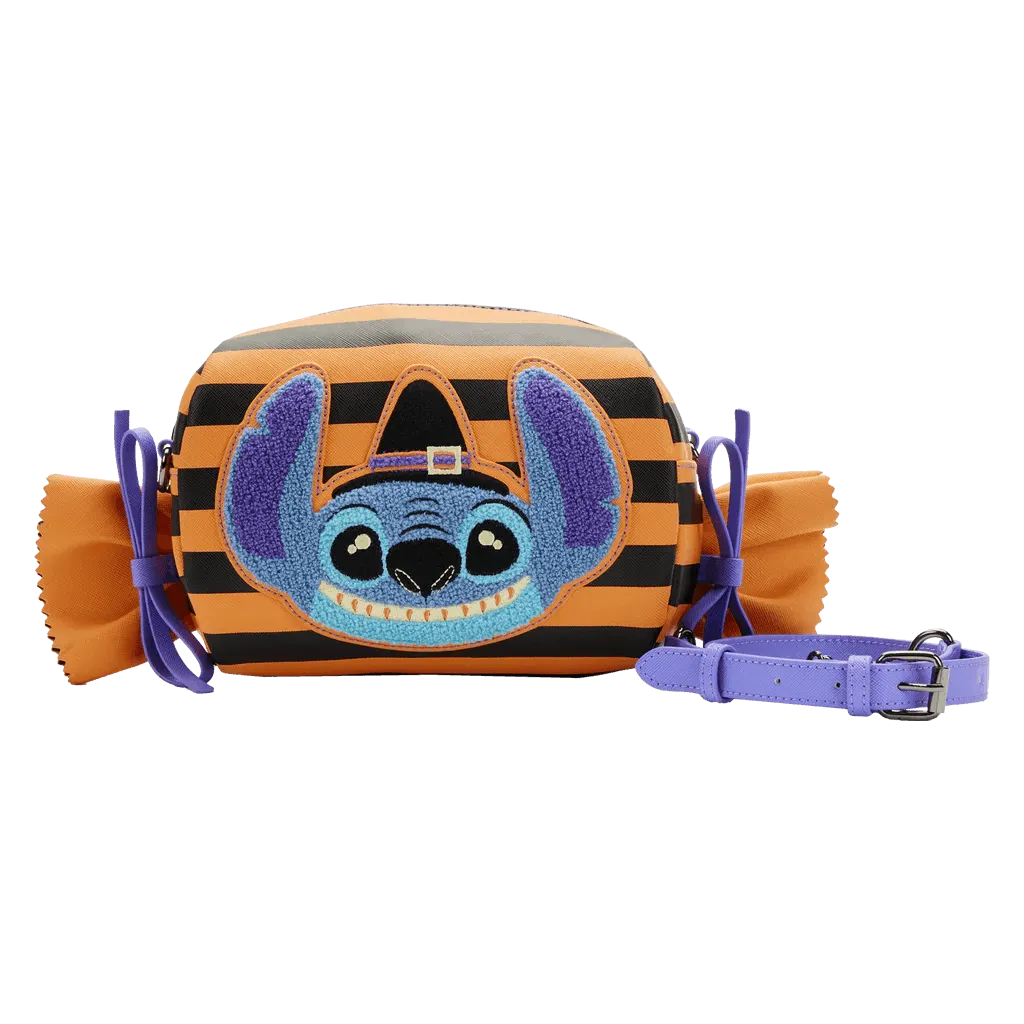 LOUWDTB2639 Lilo & Stitch - Halloween Candy Wrapper Crossbody - Loungefly - Titan Pop Culture