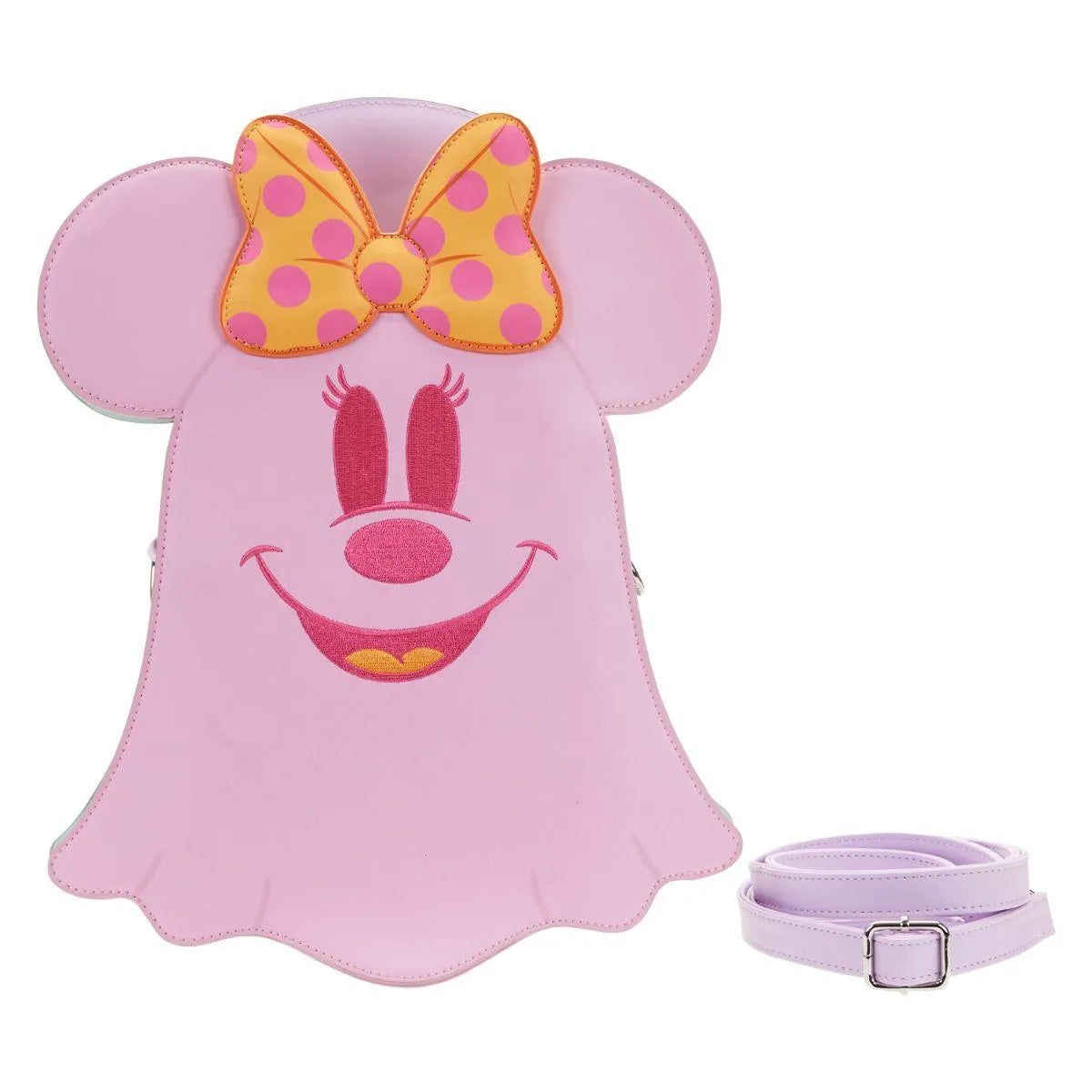 LOUWDTB2641 Disney - Mickey & Minnie Pastel Ghost Glow Crossbody - Loungefly - Titan Pop Culture