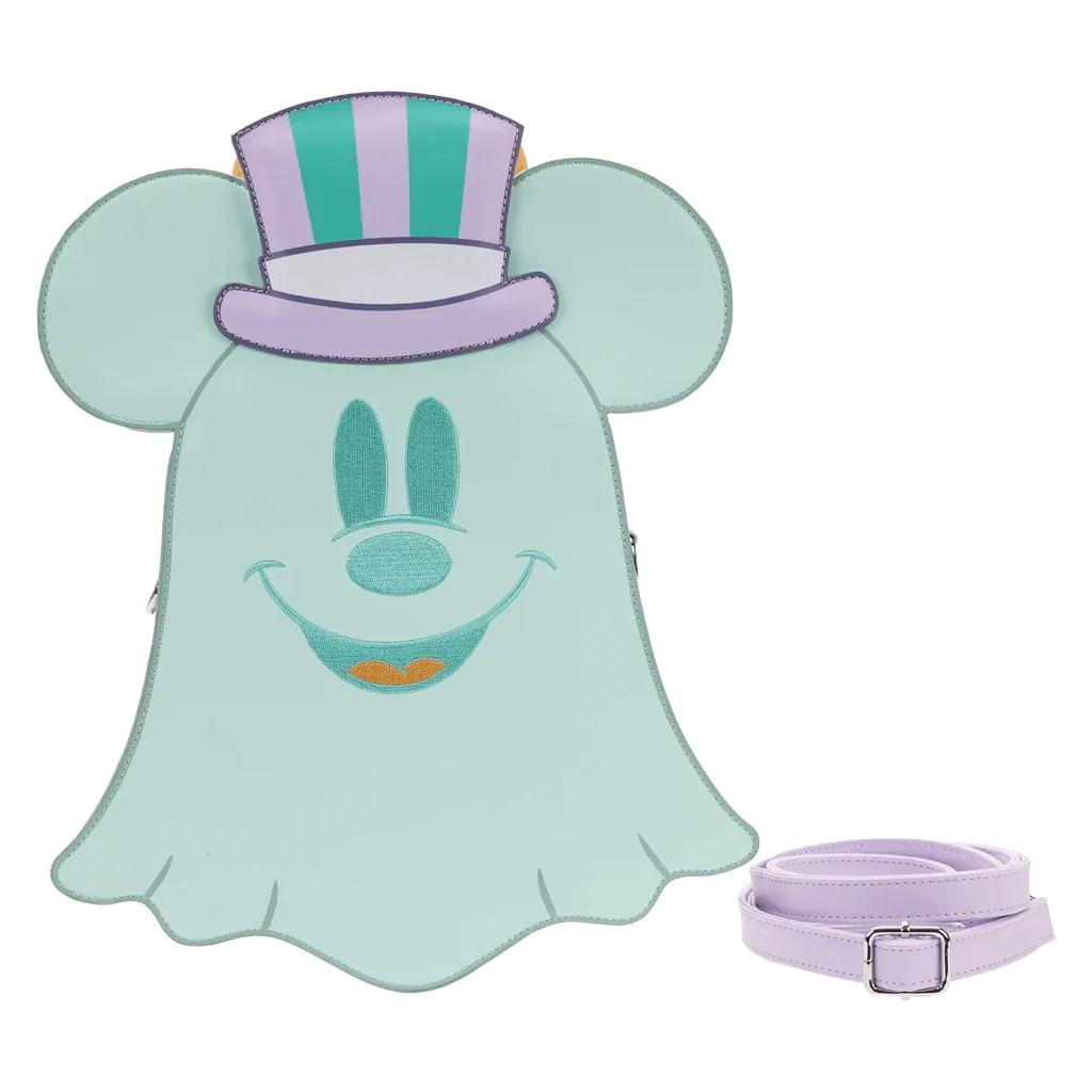 LOUWDTB2641 Disney - Mickey & Minnie Pastel Ghost Glow Crossbody - Loungefly - Titan Pop Culture