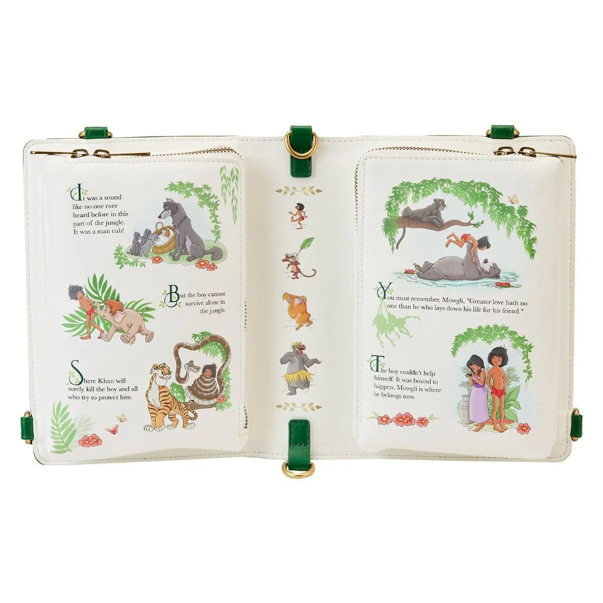 LOUWDTB2786 Jungle Book - Book Convertible Crossbody - Loungefly - Titan Pop Culture