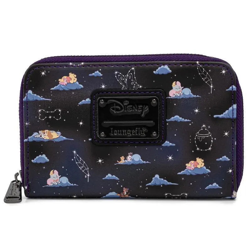 LOUWDWA1701 Disney - Classic Clouds Zip Purse - Loungefly - Titan Pop Culture