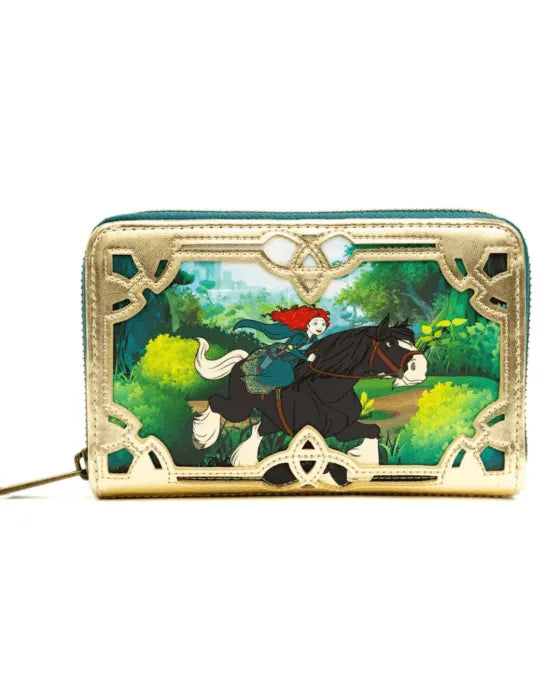 LOUWDWA2126 Disney Princess - Stories Merida US Exclusive Zip Purse - Loungefly - Titan Pop Culture